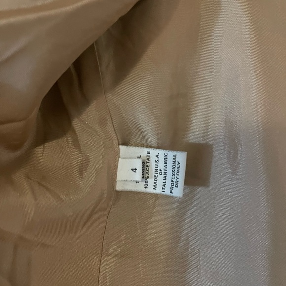 Fleurette Placket Front Loro Piana Wool Coat -4  like  new - Picture 7 of 10